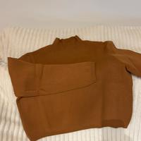 Maglioncino in viscosa Ocra