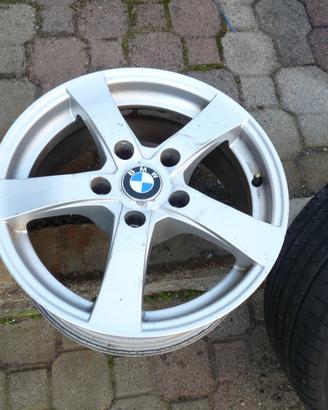 4 Cerchi in lega BMW da 16 pollici originali