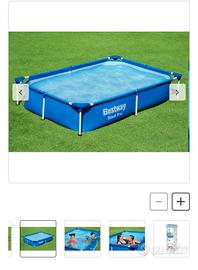 piscina più tappeto sintetico