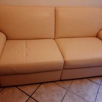 Divano in pelle
