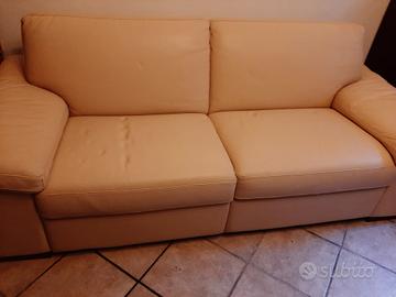 Divano in pelle