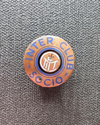 Raro Distintivo INTER club socio – anni 60