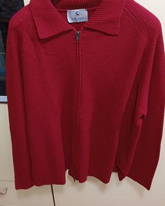 cardigan donna rosso