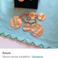 bracciale e orecchini 