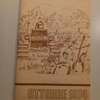 Agenda mensile Ottobre 1974 Landini