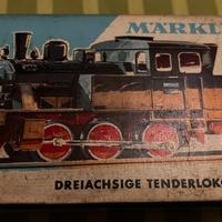 Locomotore marklin + 3 vagoni merci