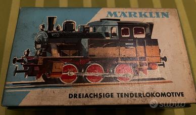 Locomotore marklin + 3 vagoni merci
