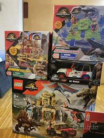 Box Jurassic Park Giochi Nuovi Lego ecc