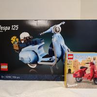 lego Vespa 10298 + Vespa 40517