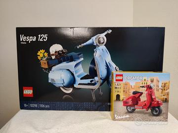lego Vespa 10298 + Vespa 40517