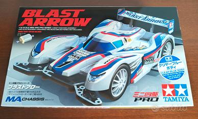 Mini 4wd Blast Arrow Clear Blue Japan 