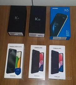 LOTTO SCATOLA VUOTA SAMSUNG  DOOGEE X 6 LG