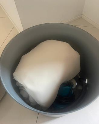 Materasso Campeggi Design POMPA ELETTRICA + POUF