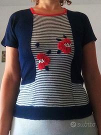 maglietta di cotone originale anni 60