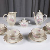 Servizio da tè Richard Ginori rose anni ’30-’40