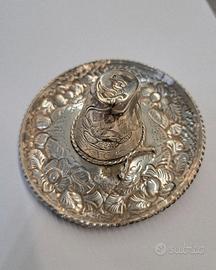 Posacenere Sombrero in argento 925