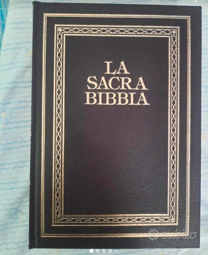 La Sacra Bibbia con caratteri grandi