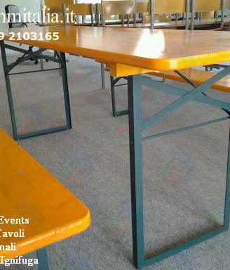 40 Set Birreria 220 x 67 vern. nat. ignifuga