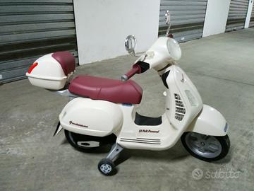 Vespa elettrica peg perego 12v