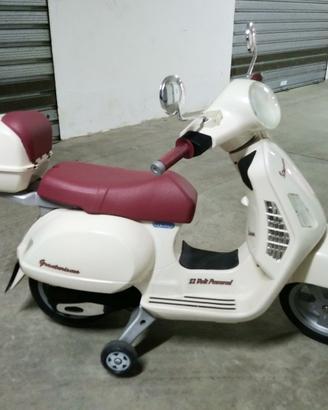 Vespa elettrica peg perego 12v