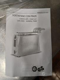 TOSTAPANE CON PINZE