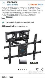 Braccio televisore supporto tv