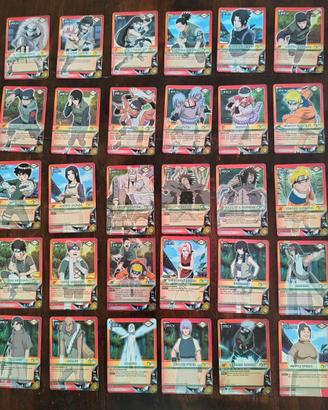 Naruto Card Game 72 carte Serie 6 Rivalita' Eterna