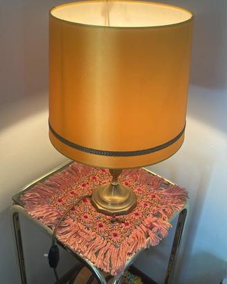 Lampada Tavolo Vintage Ottone