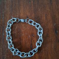 Robusto bracciale a catena per charm unisex