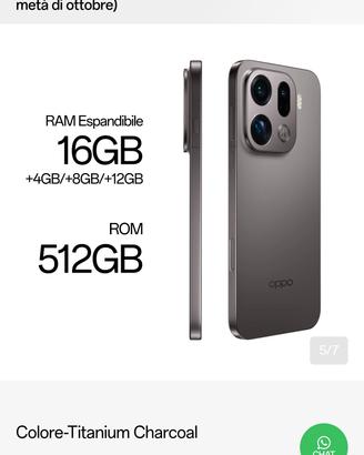Oppo Find X9 Pro 16/512 come nuovo Italia