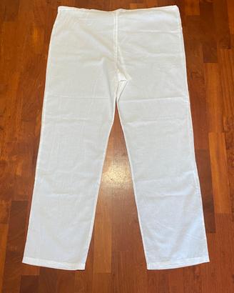 Pantaloni bianchi L
