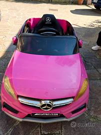 Mercedes benz A45 AMG macchina bambini rosa