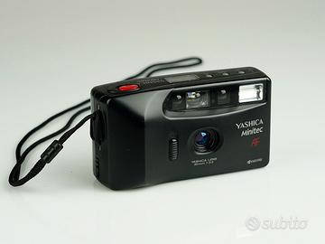 Compatta a pellicola Yashica Minitec testata
