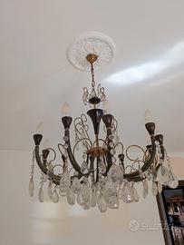 Lampadario di cristallo