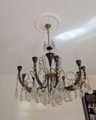 Lampadario di cristallo