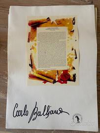 Stampa di Carlo Balliana. Prova d’autore