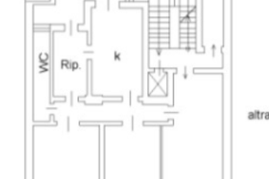 Ampio quadrilocale non arredato