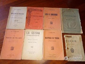 Opuscolo teatro libretto opera lirica Wagner