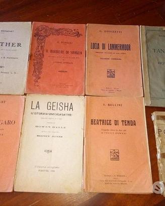 Opuscolo teatro libretto opera lirica Wagner