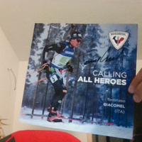 foto più autografo di Tommaso Giacomel