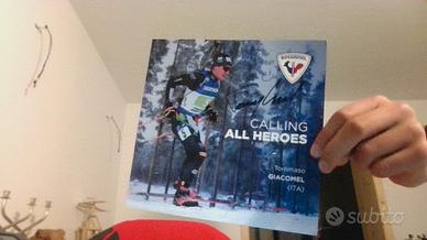 foto più autografo di Tommaso Giacomel