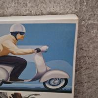 Stampa su tela canvas a tema Vespa