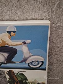 Stampa su tela canvas a tema Vespa