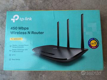 Router Wireless TP-LINK TL-WR940N 450Mbps