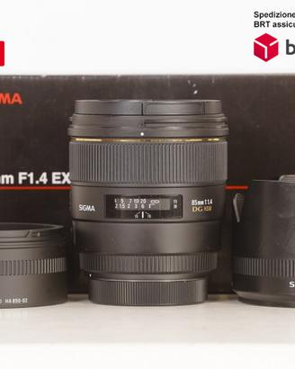 Sigma 85 F1.4 EX DG HSM (Canon)