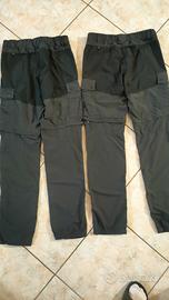 pantaloni divisibili trekking uomo 