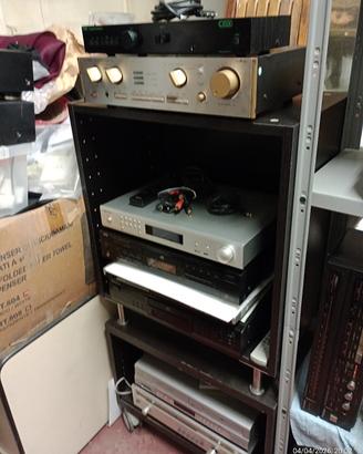 Casse Acustiche, amplificatori vintage, lettori cd