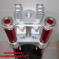 Guzzi griso piastre per forcelle ohlins marzocchi