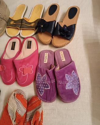ciabatte donna invernali e estive