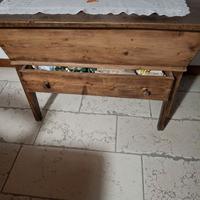 Madia in noce dell'800 restaurata